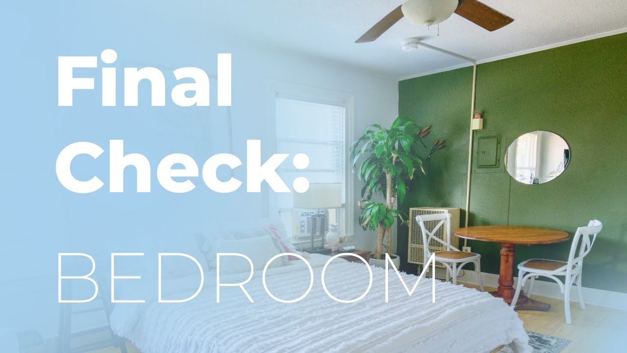 The Bedroom Check!