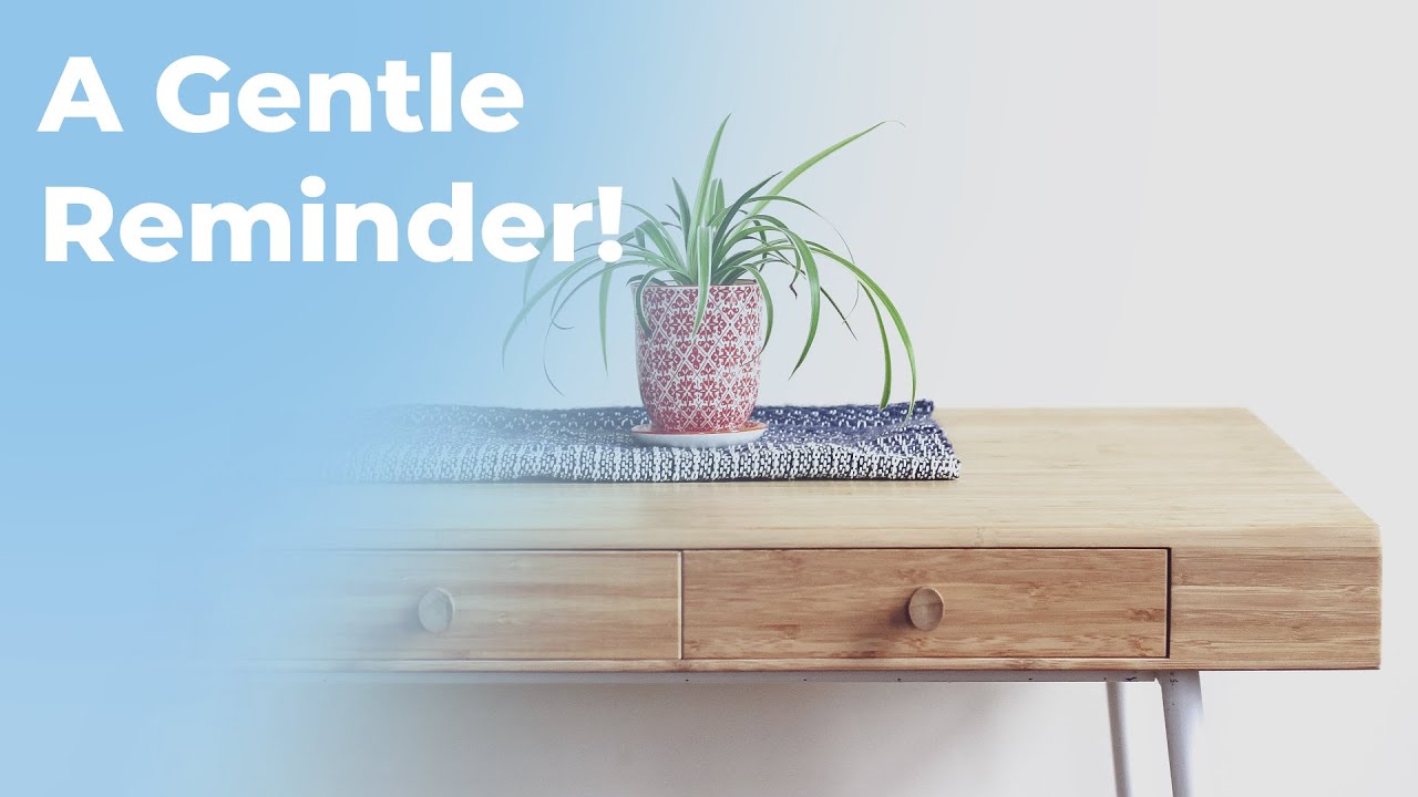 Cleaning Tables: A Gentle Reminder!