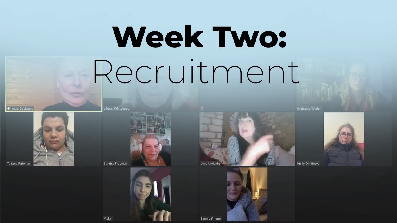 Manager's Meeting Week Two: RECRUITMENT