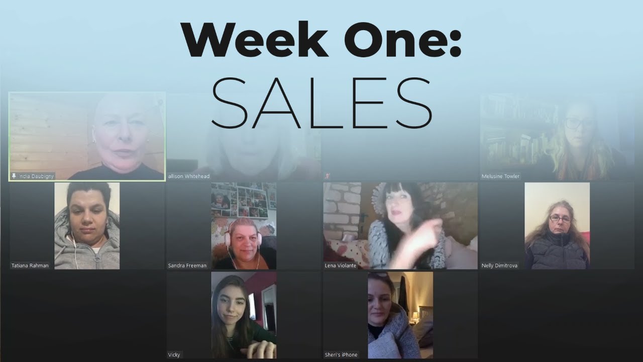 Manager's Meeting Week One: SALES