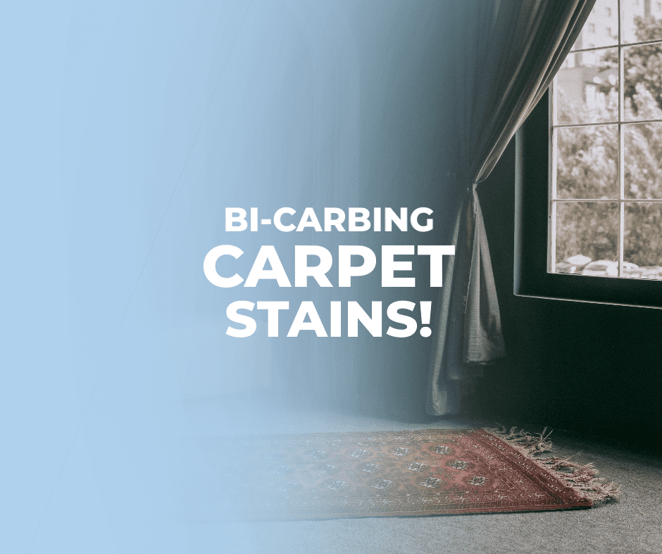 Bi-Carbing Carpet Stains!